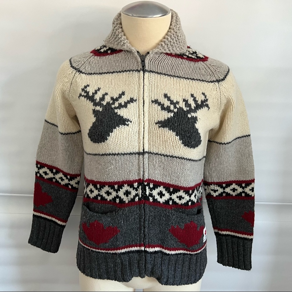 Hudson’ Bay Vancovuer Olympic Lamb-wool Sweater for Girls size 10-12.